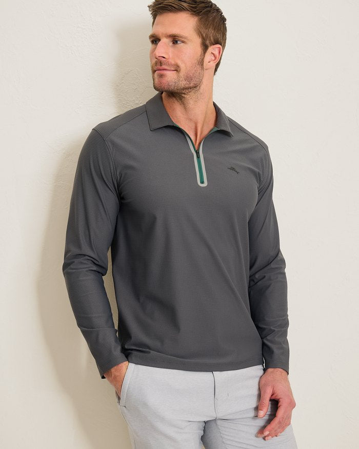 Pebble Coast Half-Zip Polo