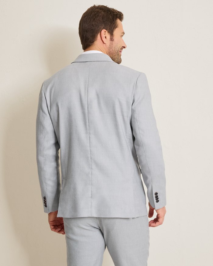 Latigo Beach Linen-Blend Blazer