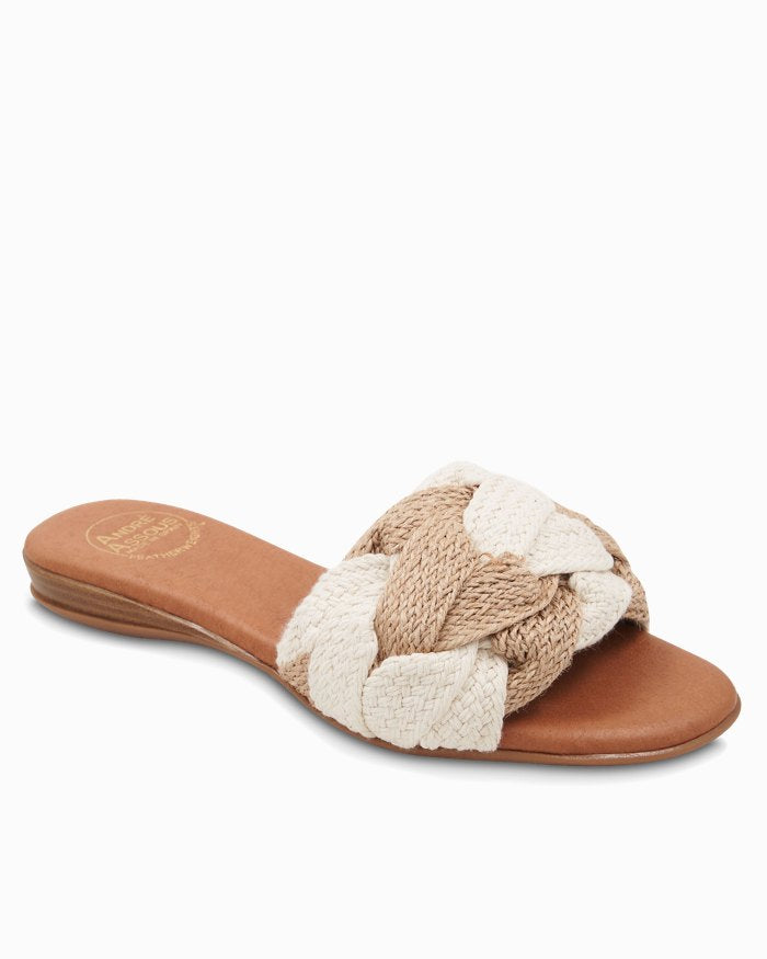 André Assous Nahala Knotted Raffia Featherweights™ Sandals