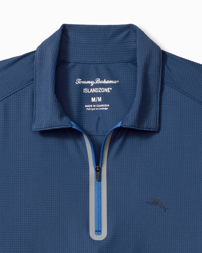 Pebble Coast Half-Zip Polo