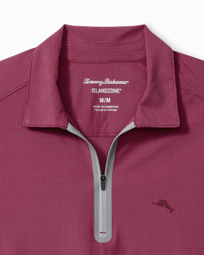 Pebble Coast Half-Zip IslandZone Polo