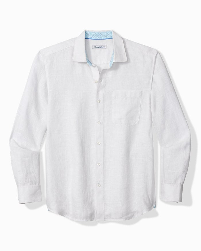 Paradisio Plaid Linen Shirt