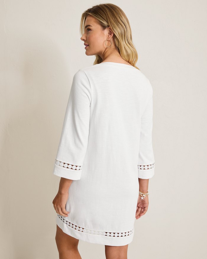 Sunset Harbor Long-Sleeve Dress