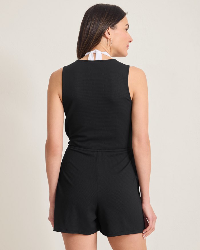 Island Cays Wrap Beach Romper