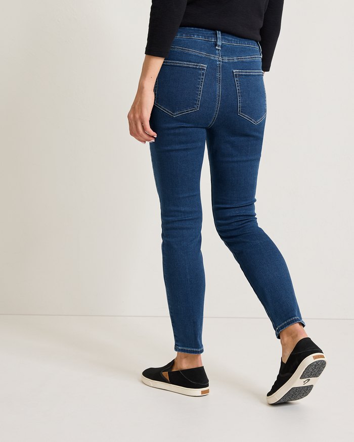 High-Rise Skinny Ankle Jeans