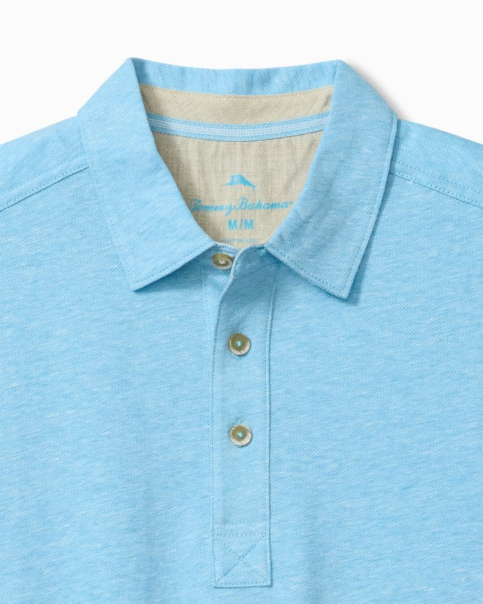 Laurito Beach Linen-Blend Polo