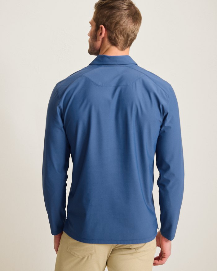 Pebble Coast Half-Zip Polo