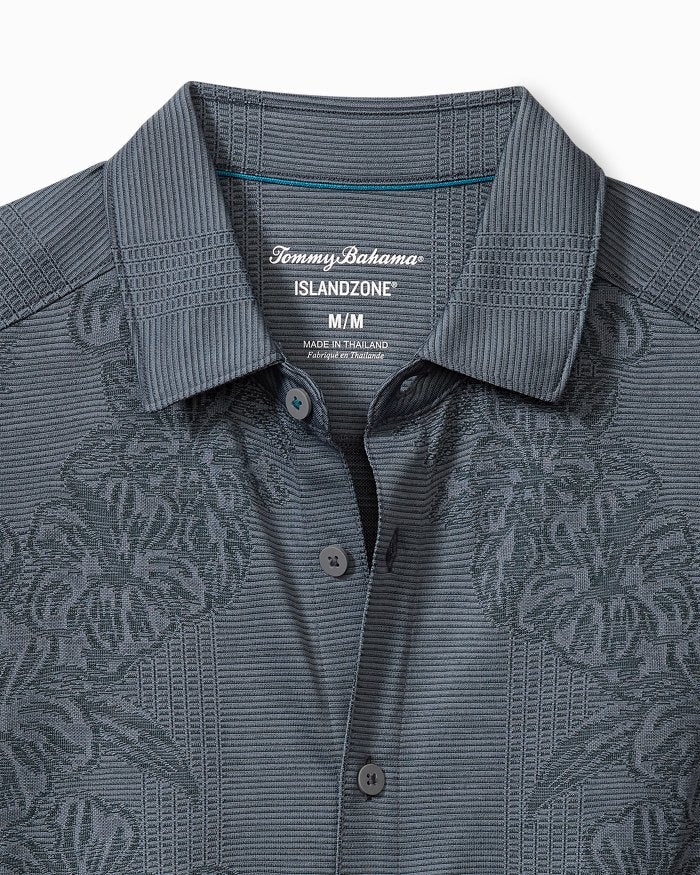 Big & Tall Palm Coast Cascade Vines IslandZone Knit Shirt