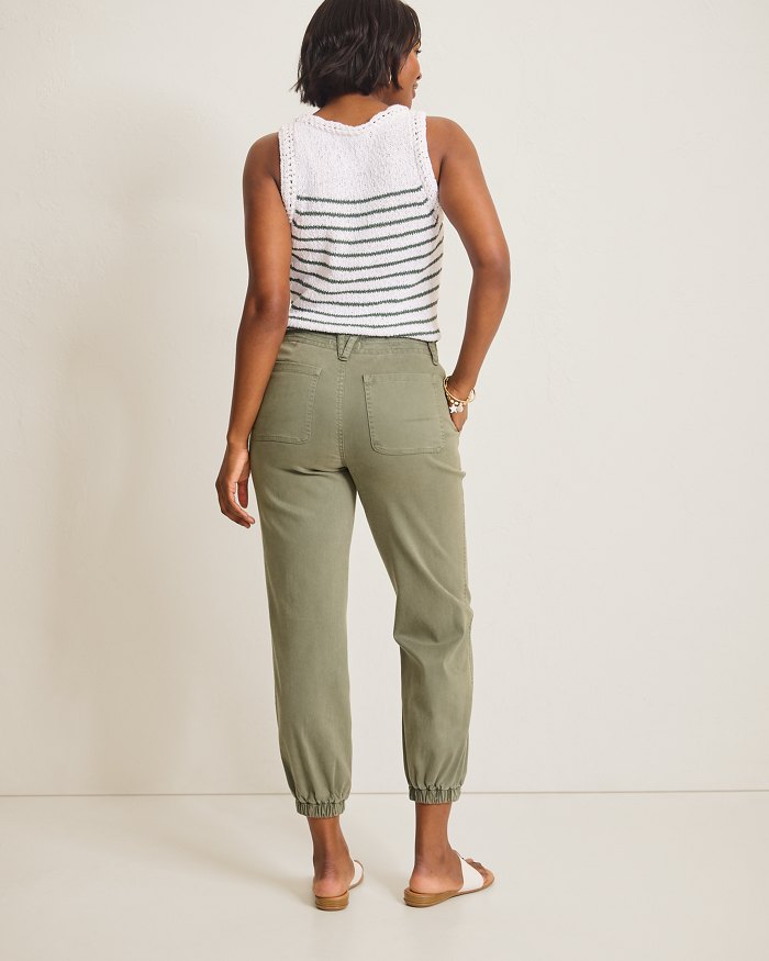 Stretch-Twill Joggers