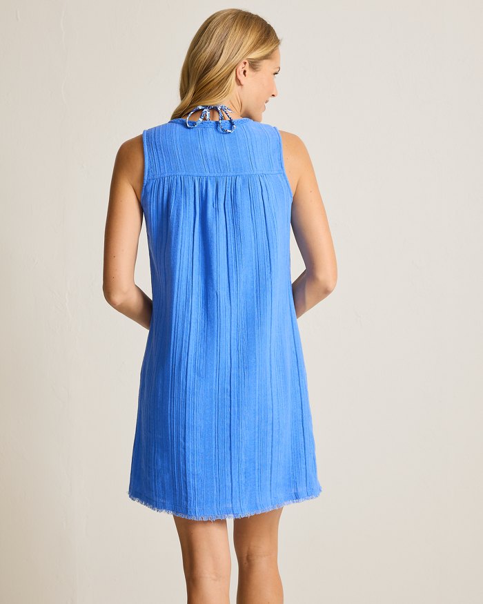 Mykonos Gauze Coverup Shift Dress