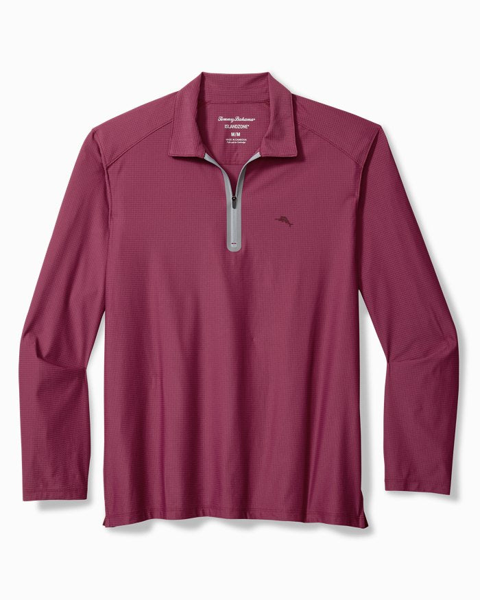 Pebble Coast Half-Zip IslandZone Polo