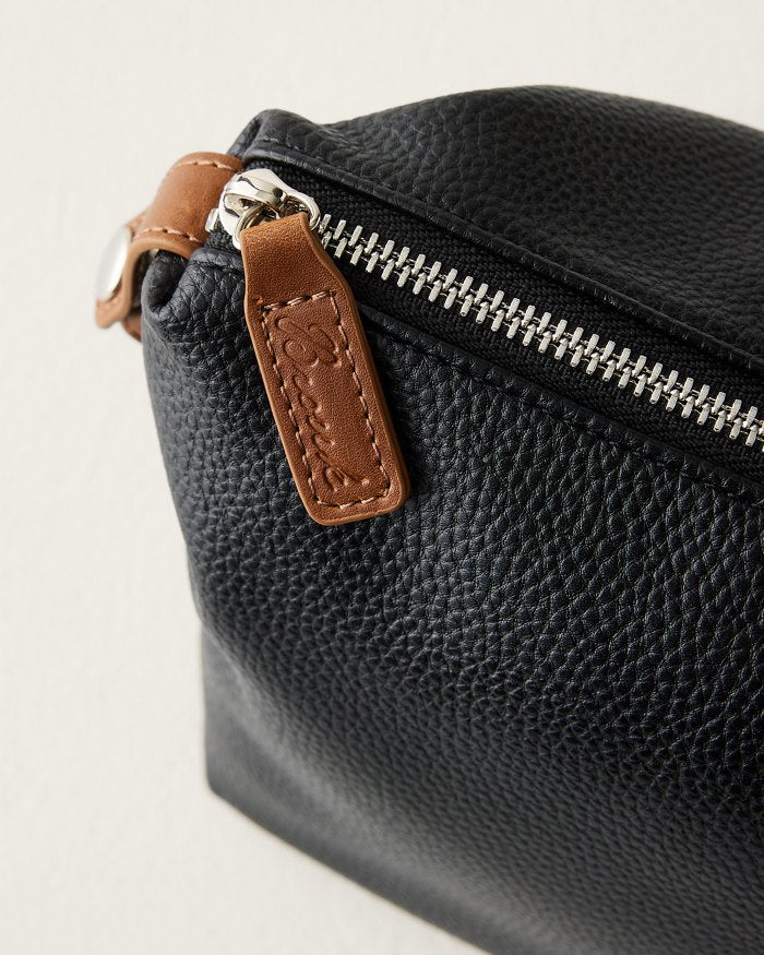 Black Embossed Marlin Dopp Kit
