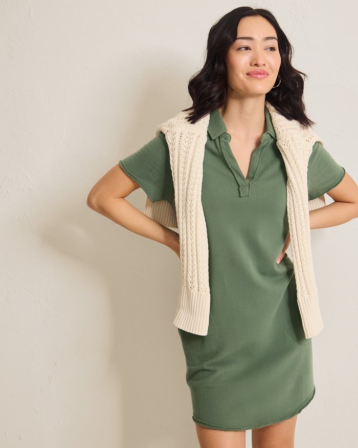 Marina Del Mar Short-Sleeve Dress
