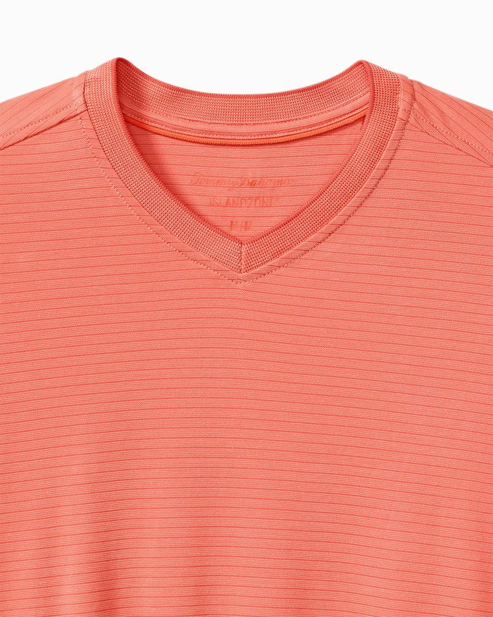 Bay Stripe V-Neck IslandZone T-Shirt
