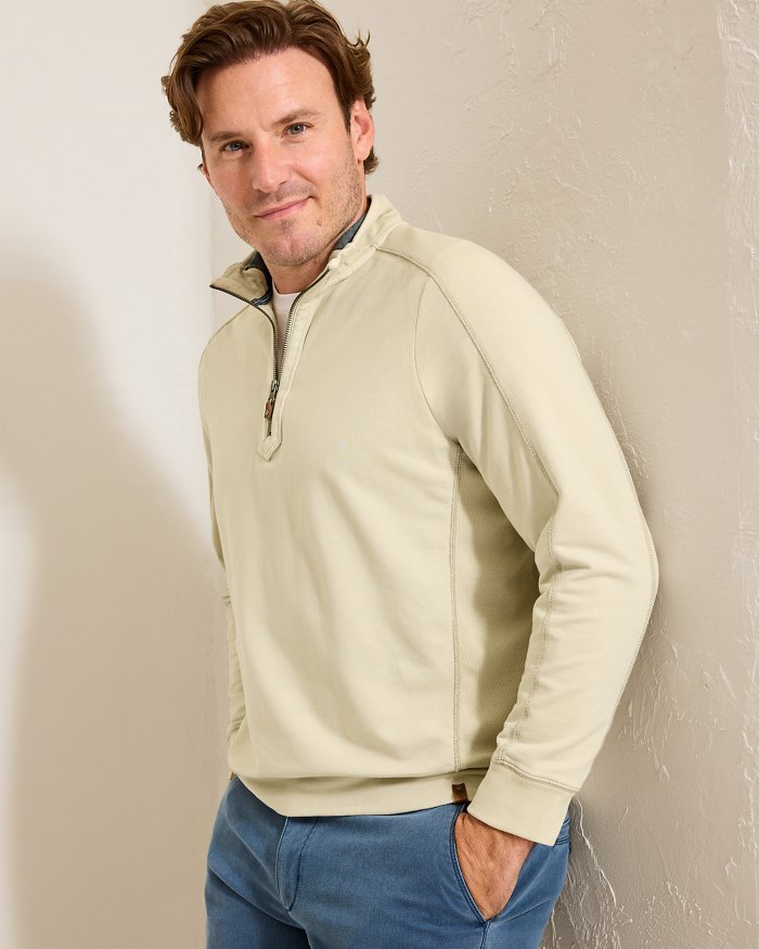 Ben & Terry Half-Zip Sweatshirt