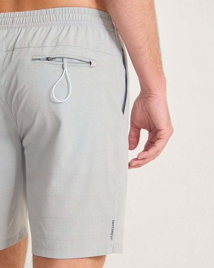 Huntington Bay E-Waist Hybrid 8-Inch Shorts