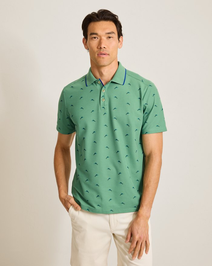 Marlin Vibes IslandZone Polo