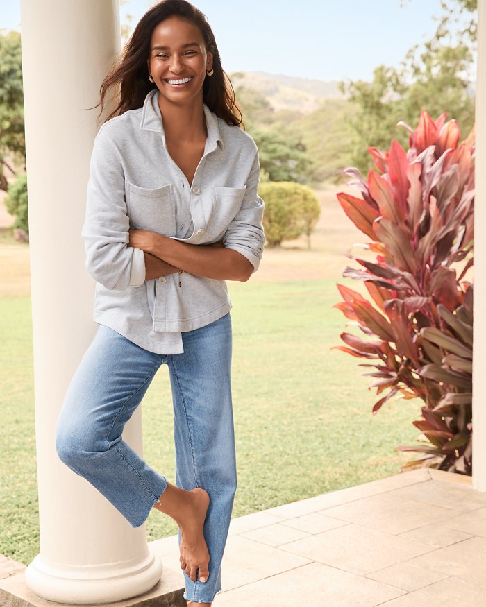 High-Rise Cropped Straight-Leg Jeans