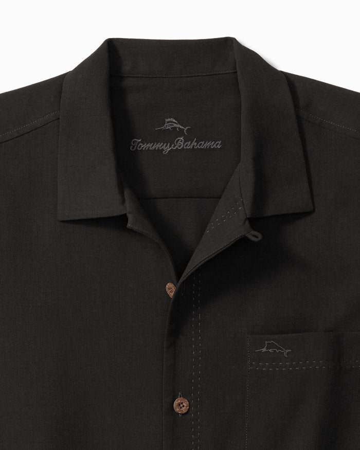 Big & Tall Coastal Breeze Check IslandZone Camp Shirt