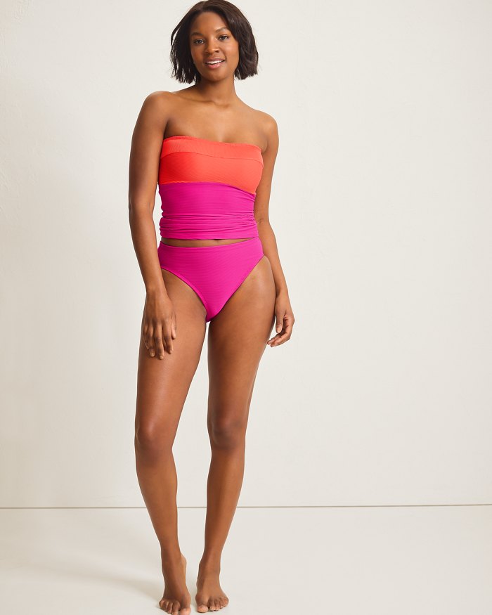 Ocean Point Colorblock Hipster Bikini Bottoms
