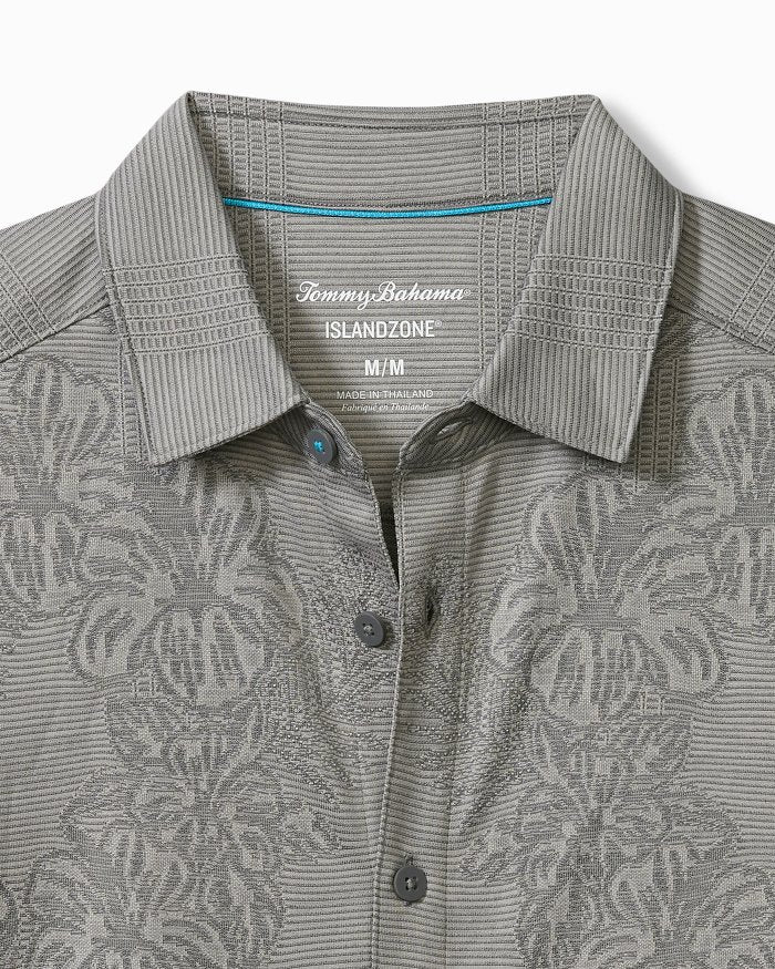 Big & Tall Palm Coast Cascade Vines IslandZone Knit Shirt