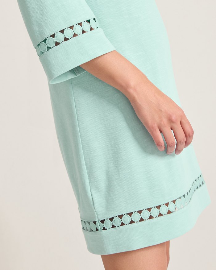 Sunset Harbor Long-Sleeve Dress