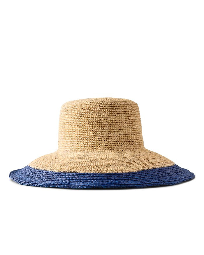 Lucia Crochet Raffia Packable Sun Hat