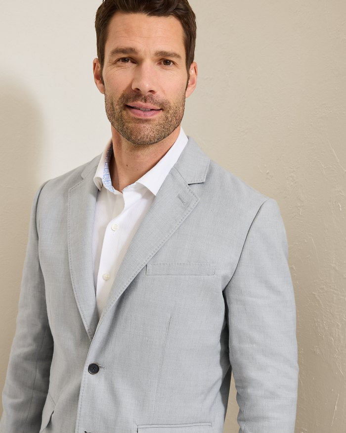Latigo Beach Linen-Blend Blazer