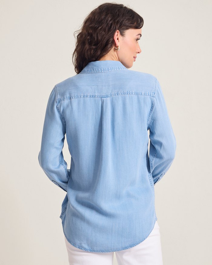 Chambray O'Lei Relaxed Shirt