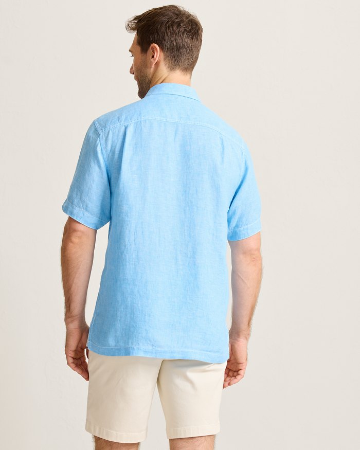 Paradise Breezer Linen Short-Sleeve Shirt