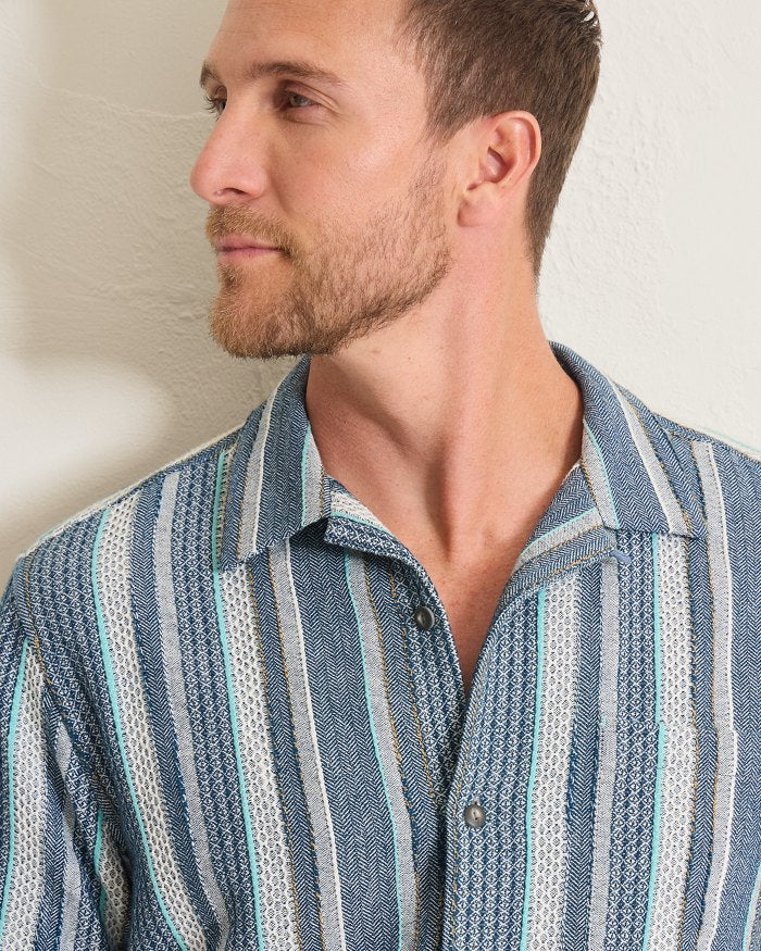 Milano Stripe Short-Sleeve Shirt