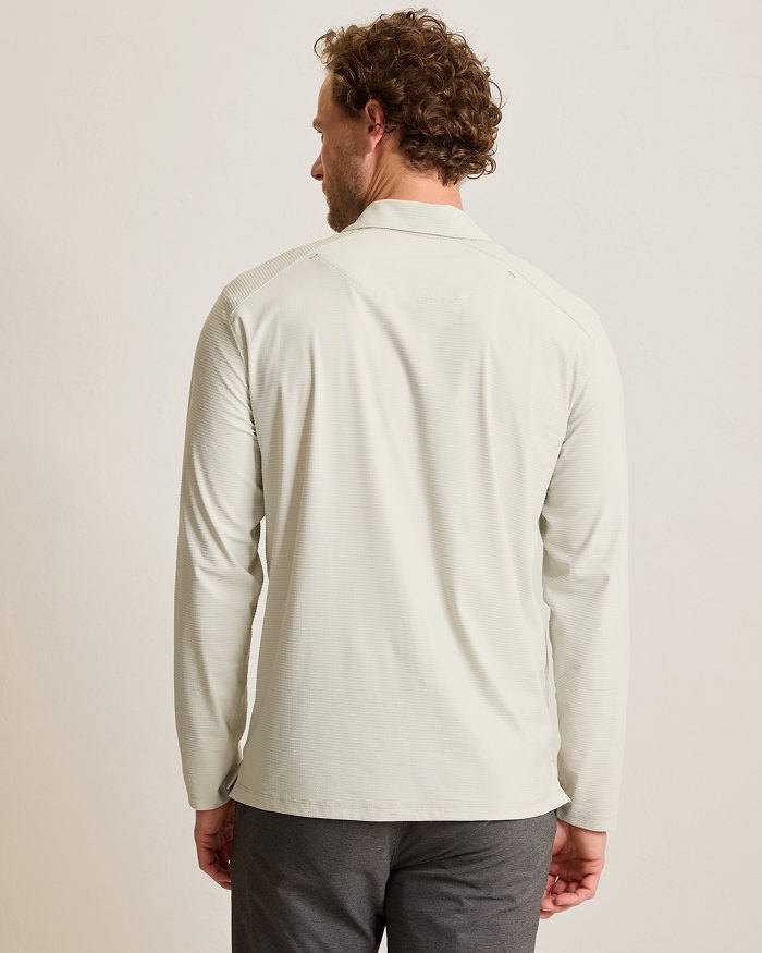 Pebble Coast Half-Zip Polo
