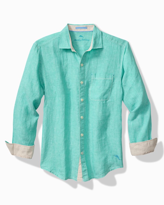 Paradise Breezer Linen Long-Sleeve Shirt