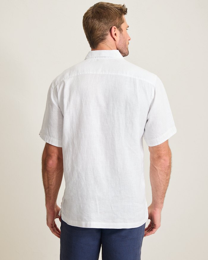 Paradise Breezer Linen Short-Sleeve Shirt
