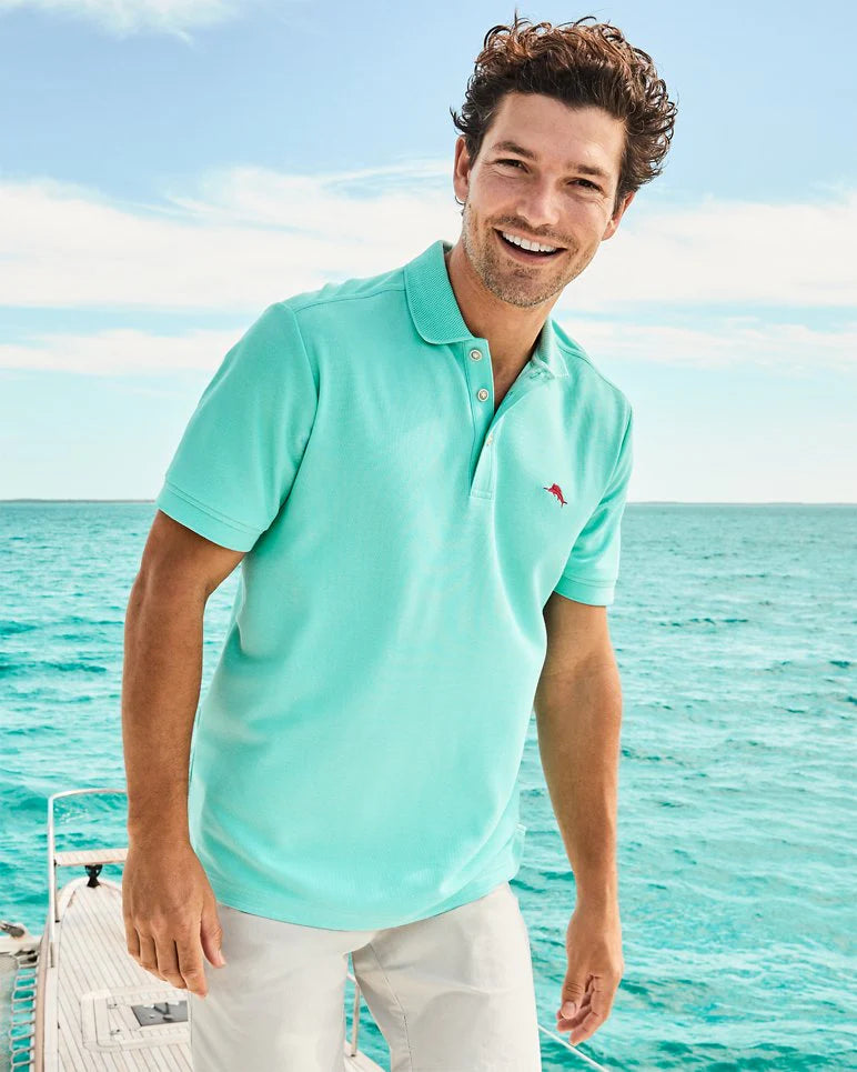 The Emfielder Polo - Blue Swell