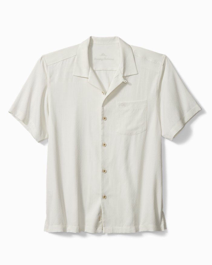 Big & Tall Coastal Breeze Check IslandZone Camp Shirt
