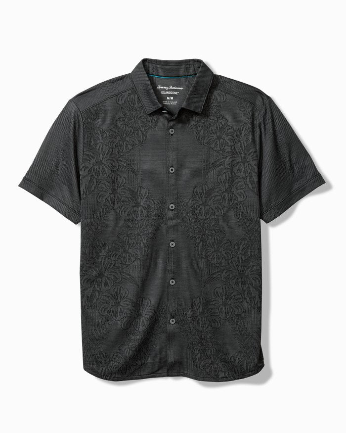 Big & Tall Palm Coast Cascade Vines IslandZone Knit Shirt