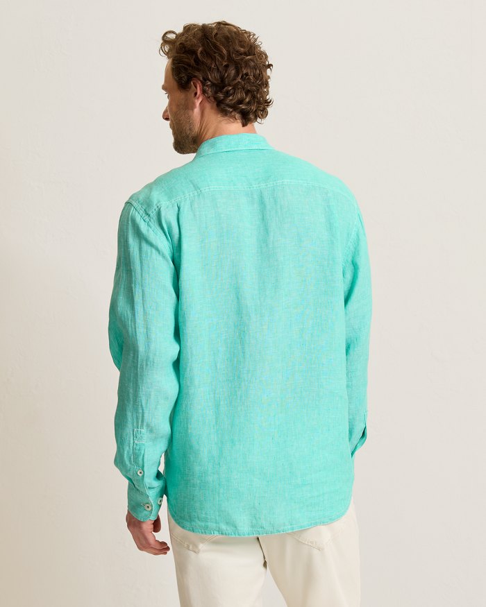 Paradise Breezer Linen Long-Sleeve Shirt