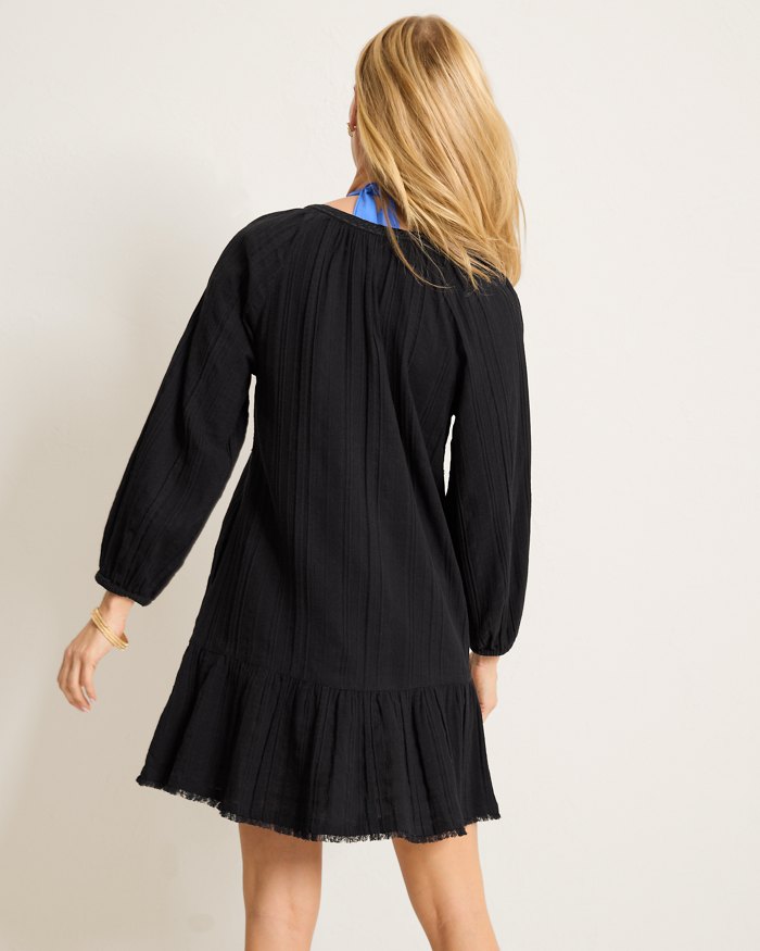 Mykonos Gauze Coverup Dress