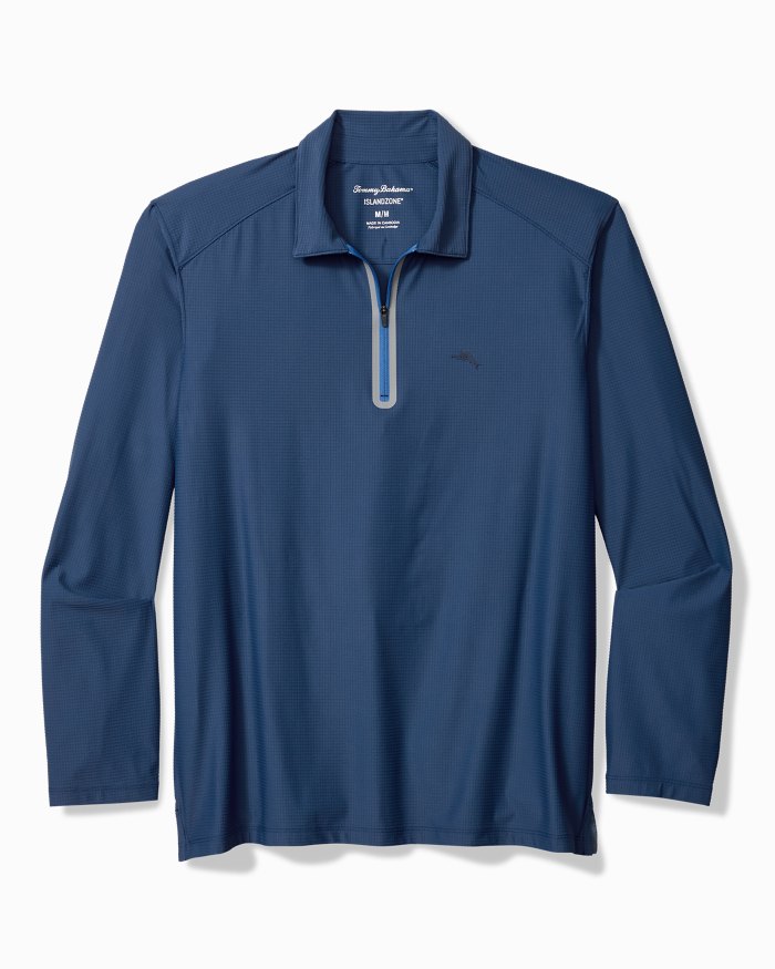 Pebble Coast Half-Zip Polo