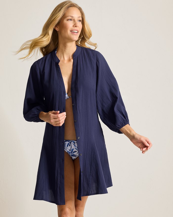 Bali Breeze Coverup Shirt Dress