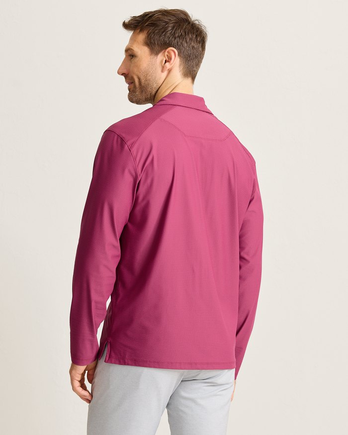 Pebble Coast Half-Zip Polo