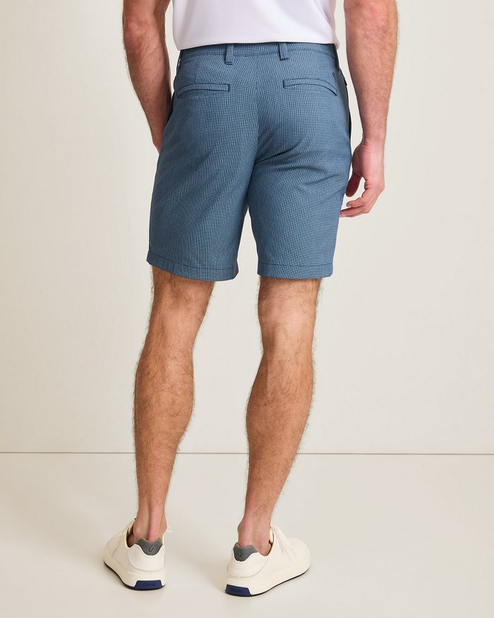 Big & Tall Barbados Pro Vista Check IslandZone Shorts