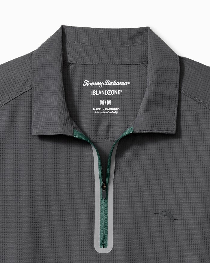 Pebble Coast Half-Zip IslandZone Polo