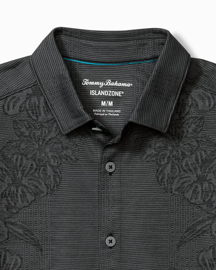Big & Tall Palm Coast Cascade Vines IslandZone Knit Shirt