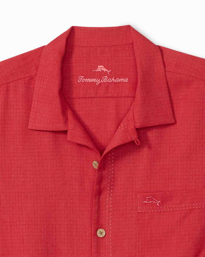Coastal Breeze Check IslandZone Camp Shirt