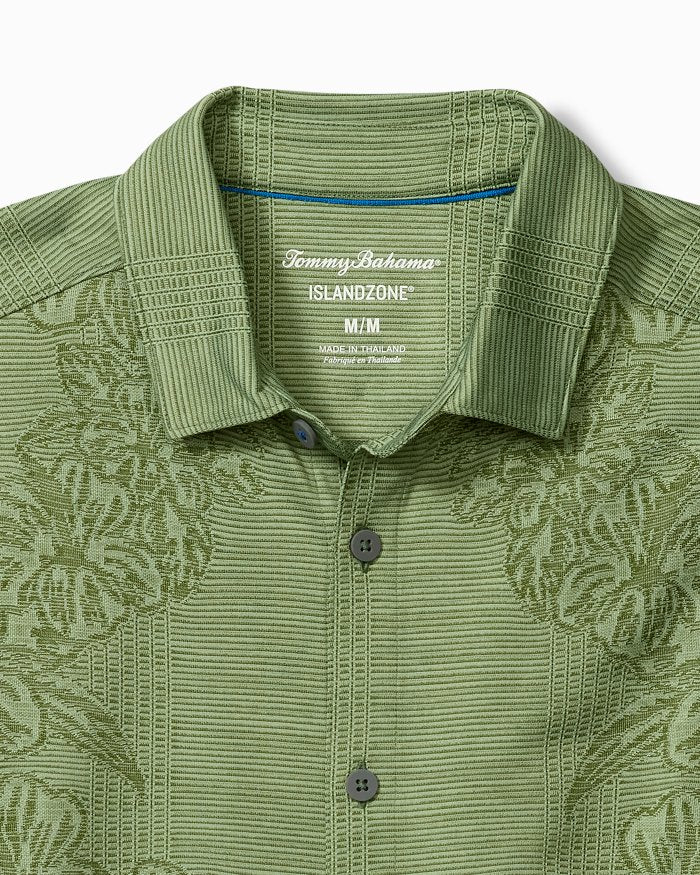 Big & Tall Palm Coast Cascade Vines IslandZone Knit Shirt