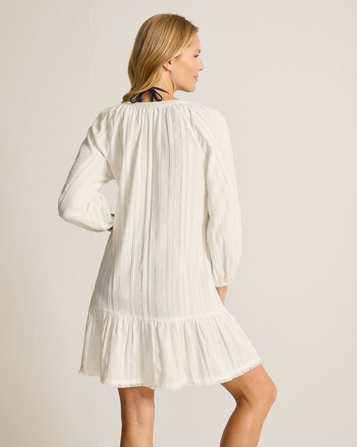 Mykonos Gauze Coverup Dress