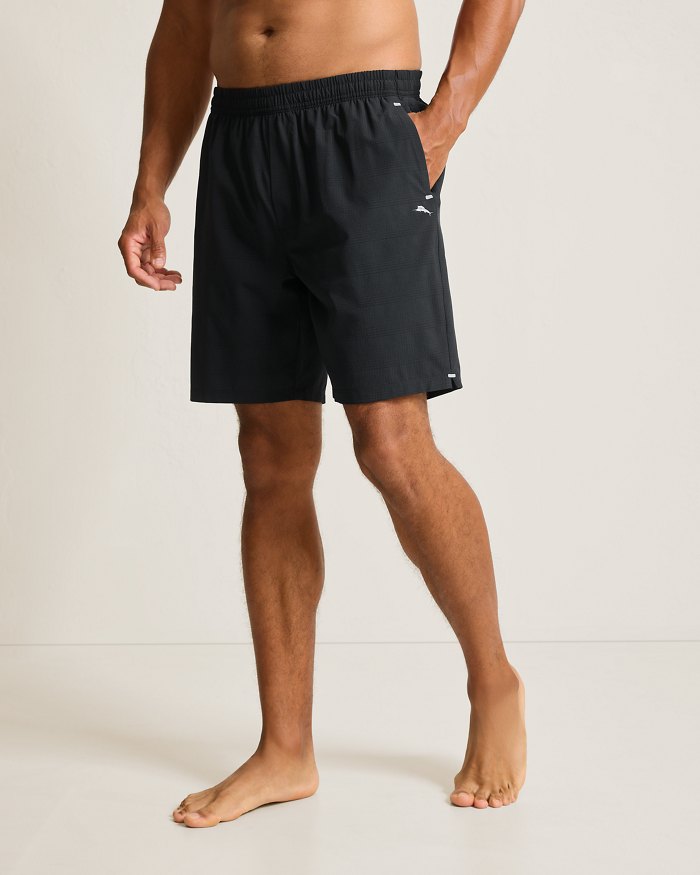 Huntington Bay E-Waist Hybrid 8-Inch Shorts