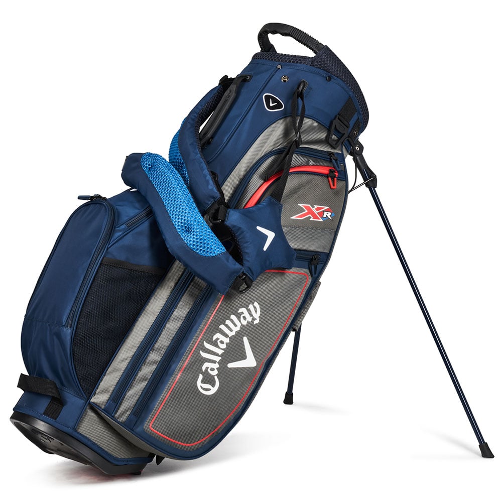 XR 13-Piece Stand Bag Package Set - Navy/Silver - Steel